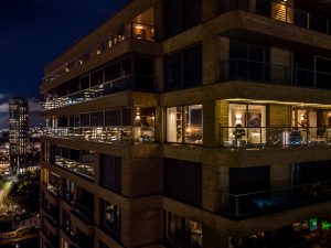 Avondfotografie Luxe Appartement Amstelkwartier Amsterdam