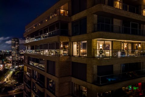 Woningfotograaf Lodewijk Loor Amsterdam Amstelkwartier - Avondfotografie Penthouse 73