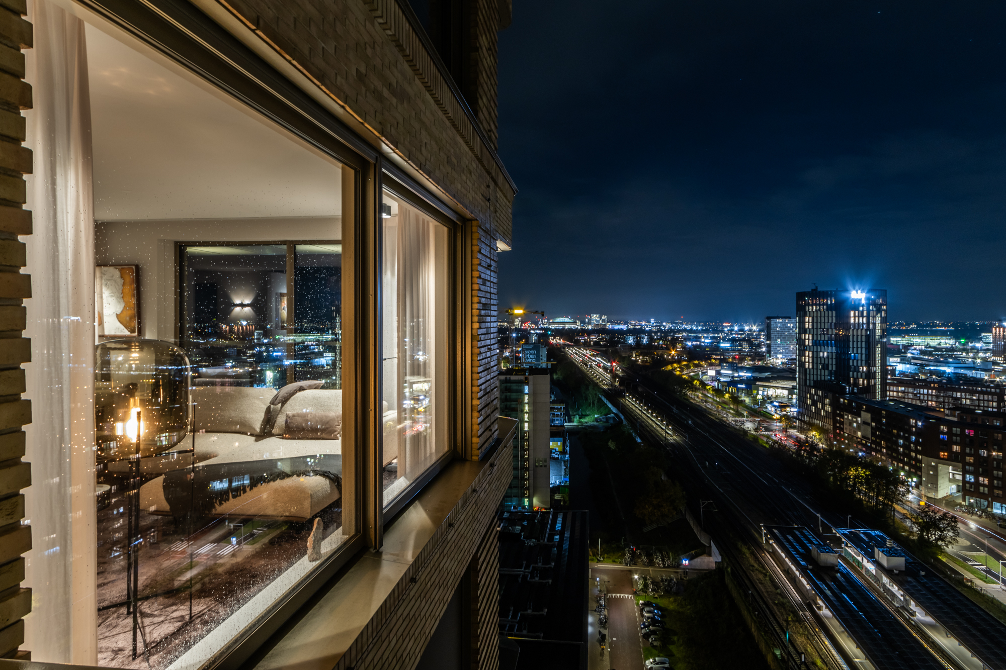 Woningfotograaf Lodewijk Loor Amsterdam Amstelkwartier - Avondfotografie Balkon 83