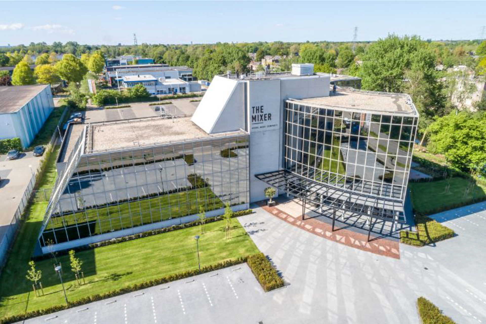 Vastgoedfotografie The Mixer kantoren Apeldoorn Villa Panorama