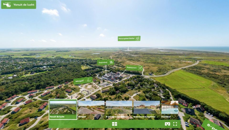 Landal Greenparks Virtuele tour Sluftervallei
