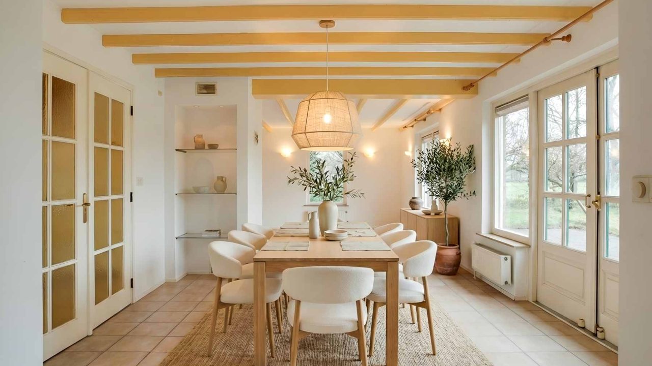 Villa Panorama - AI staging - Overveen - Eetkamer after