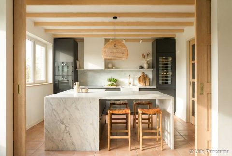 Villa Panorama - AI staging - Overveen - Keuken after