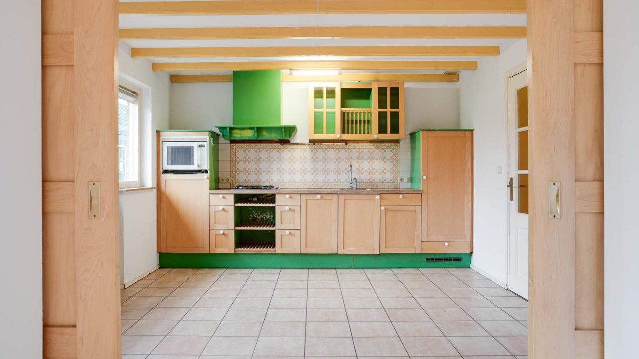 Villa Panorama - AI staging - Overveen - Keuken before