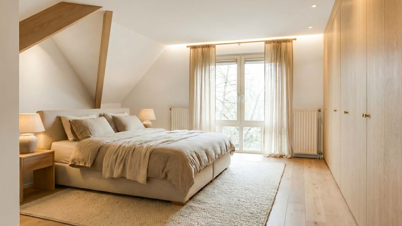 Villa Panorama - AI staging - Overveen - Slaapkamer after